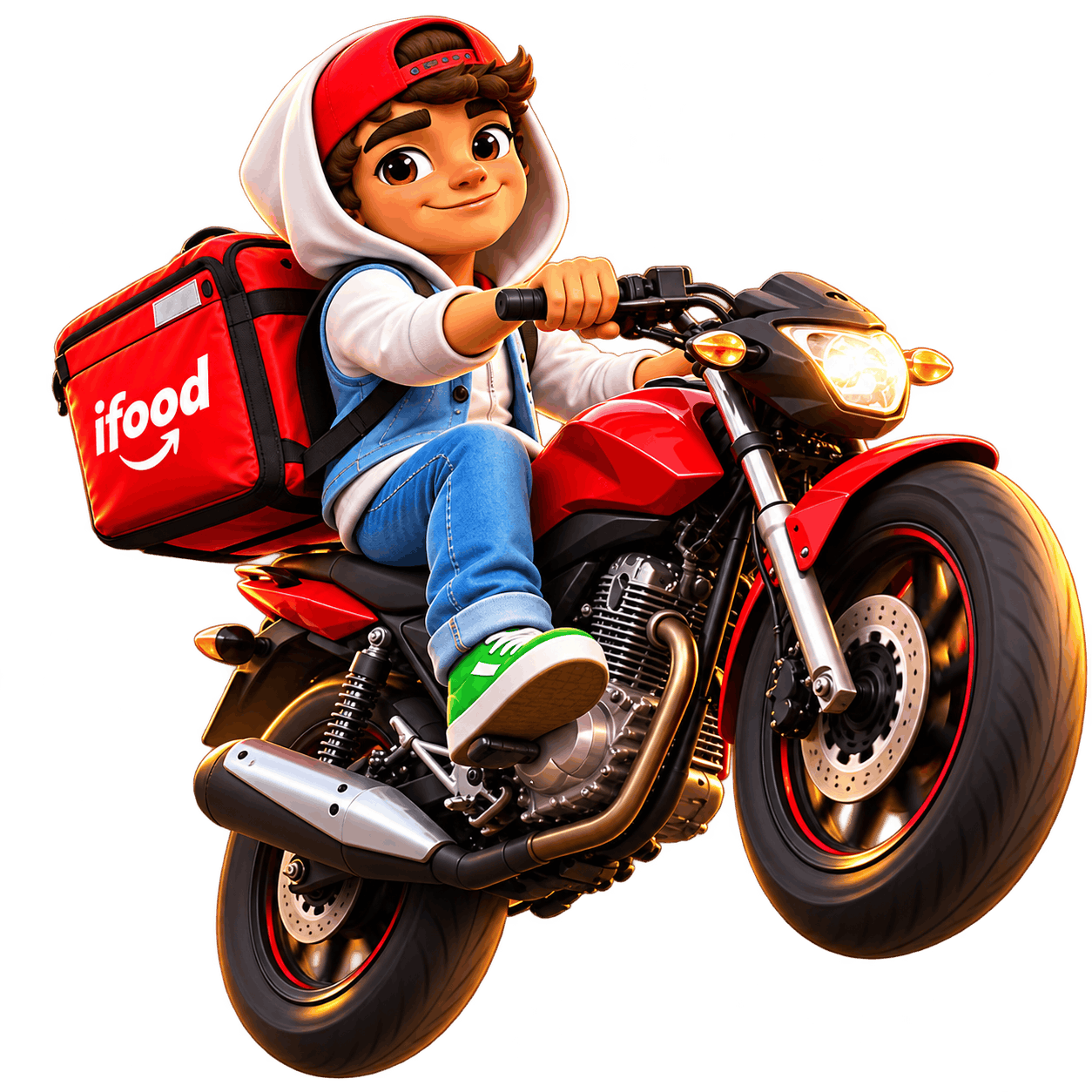 Motoboy da versão Subway Entregas